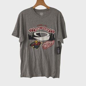 Detroit Red Wings Home Opener Little Ceasars Arena 10/5/2017 NHL '47 Medium NEW